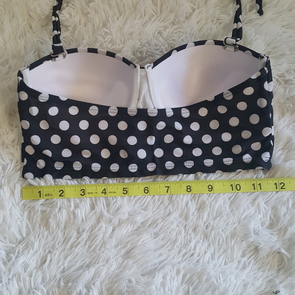 MEDIUM High-waist Polka dot Bikini - Picture 9 of 12
